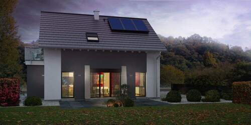 Abenddämmerung - 3 Zimmer Einfamilienhaus zum Kaufen in Dörgenhausen