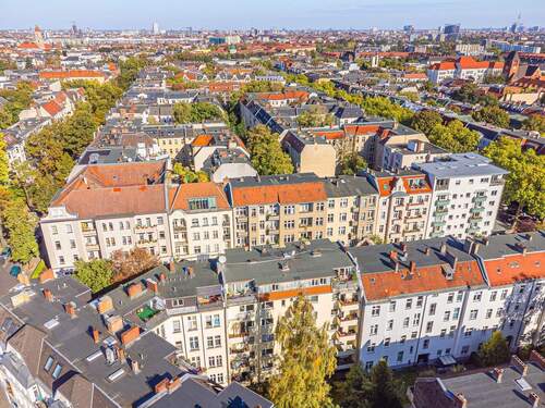 Vogelperspektive Innenhof - 2 Zimmer Etagenwohnung zum Kaufen in Berlin