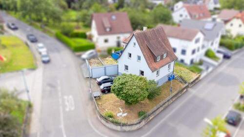 Drohnenausnahme - 6 Zimmer Mehrfamilienhaus, Wohnhaus zum Kaufen in Leinfelden-Echterdingen / Stetten