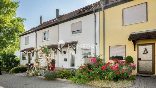 Außenansicht 2 - Drinnen großzügig, draußen grün: Familienhaus mit Platz und Privatsphäre