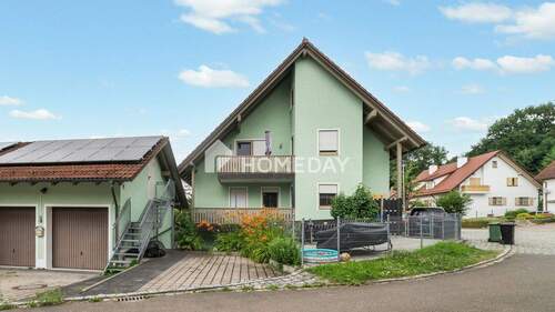 Außenansicht 1 - 3 Zimmer Etagenwohnung in Burgheim