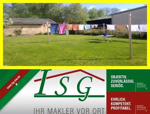 Garten - TOP sanierte 3-Raum Wohnung im EG mit gr. Garten! Wärmepumpe!