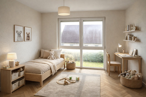 Das Kinderzimmer könnten Sie so einrichten ... - 