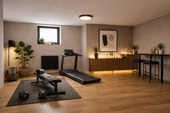 Heimfitnessraum mit Barbereich - bauen Sie um! - 