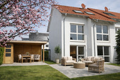Unser Möblierungsvorschlag für den Garten - 6 Zimmer Reihenendhaus in Kitzingen