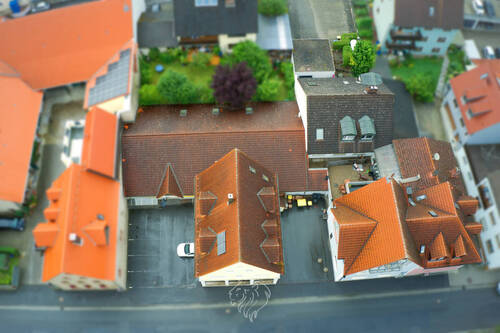 Draufsicht - 2 Zimmer Mehrfamilienhaus, Wohnhaus zum Kaufen in Reichenberg