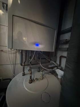 moderne Gaszentralheizung - 