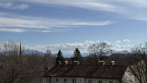 Blick auf Alpen - 