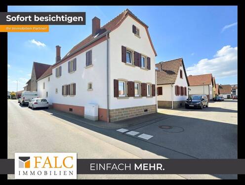 Außenansicht - (KI generiert) - Mehrgenerationenhaus mit Ausbaupotenzial und weitläufiger Scheune