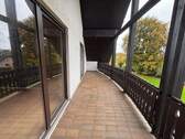 Teilansicht vom Balkon - 
