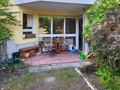 Terrasse - Terrassenwohnung im Westend - 320.000,00 EUR Kaufpreis, ca.  70,00 m² Wohnfläche