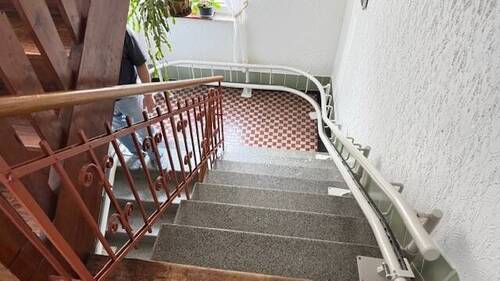 Treppenhaus, Ansicht vom OG - 
