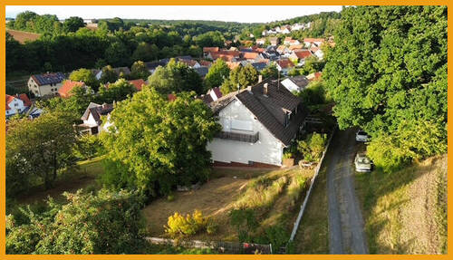 Blick von Süden1 - 1 Zimmer Mehrfamilienhaus, Wohnhaus in Schwalmstadt