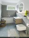 Badezimmer mit Homestaging - 