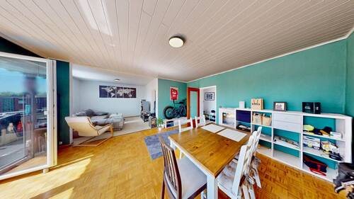 Wohn- und Essbereich - 3 Zimmer Etagenwohnung in Ellerau