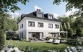 Außenansicht_Garten - Doppelhaushälfte mit 182,00 m&sup2; in Pullach zum Kaufen