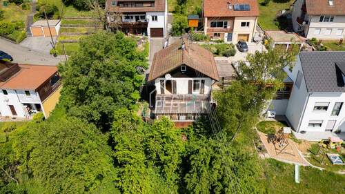 Vogelperspektive - Einfamilienhaus mit 91,30 m² in Murrhardt / Fornsbach zum Kaufen