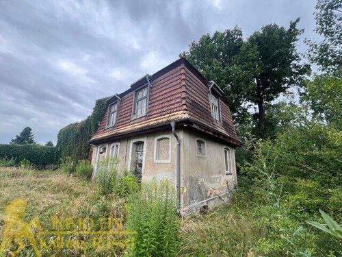 Ostansicht auf das Wohnhaus - 4 Zimmer Mehrfamilienhaus, Wohnhaus zum Kaufen in Weißwasser