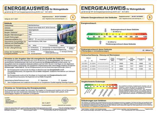 Energieausweis - 