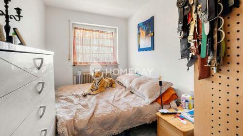 Schlafzimmer 2 - Etagenwohnung mit 112,00 m² in Augsburg zum Kaufen