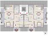 Grundriss Dachgeschoss gesamt - 