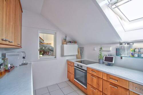 Küche mit Durchreiche - 