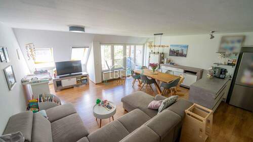 Wohn- und Essbereich - Exklusive Maisonette nahe Innenstadt mit Tiefgarage