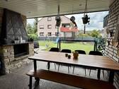 Terrasse mit Kamin - 