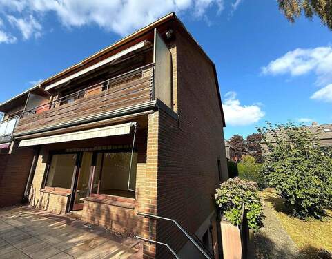 Ansicht Terrasse - Reihenendhaus mit 116,00 m&sup2; in Lauenburg/Elbe zum Kaufen