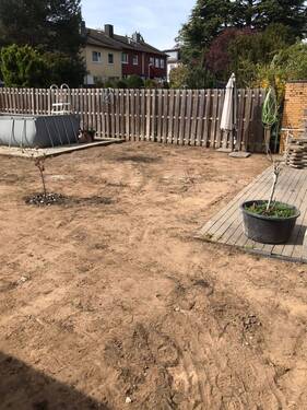 Garten mit Süd-Terrasse - 