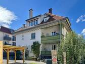 Blick vom Garten zum Wohnhaus - 
