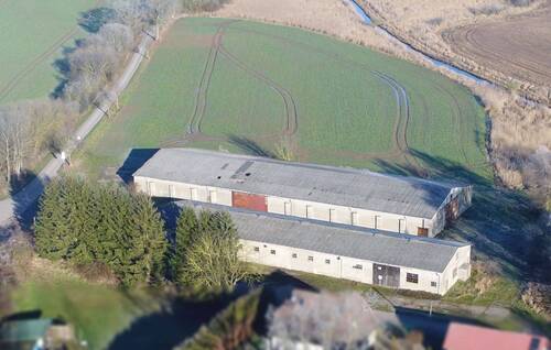 Die beiden Hallen in Dassow - Nahe Lübeck - 2 Hallen auf einem großen Grundstück