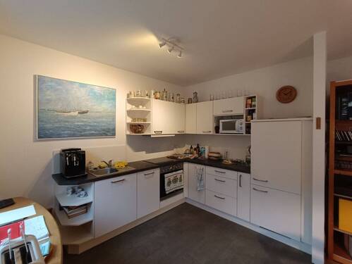 offener Küchen- und Wohnbereich - 3 Zimmer Etagenwohnung zur Miete in Rastede