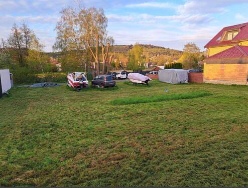 Blick von Hinterseite - Grundstück zum Kaufen in Büdingen