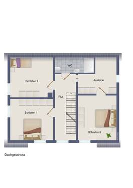 Dachgeschoss - 