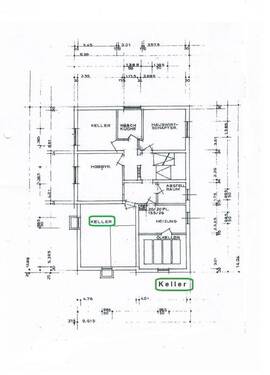 Kellergeschoss.jpg - Terrassenwohnung mit 105,00 m² in Göttingen zur Miete