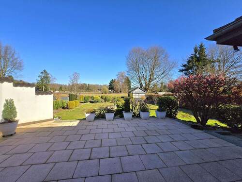 Weitblick auf Felder und den Sachsenwald - 4 Zimmer Bungalow zum Kaufen in Börnsen