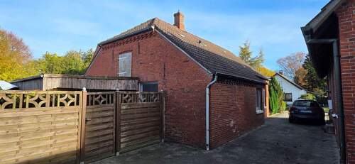 hintere Ansicht - Einfamilienhaus mit 82,00 m&sup2; in Weener zum Kaufen