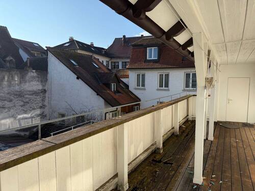 Balkon - 1 Zimmer Mehrfamilienhaus, Wohnhaus in Überlingen