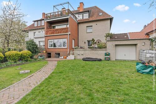 Rückansicht auf das Haus - 