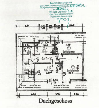 Dachgeschoss (optimal erwerbbar siehe Beschreibung) - 