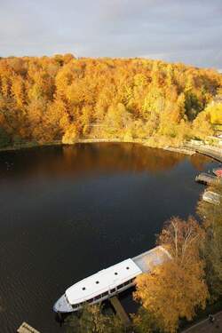 Ausblick Bootsanleger Badesteg - 