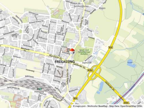 Geolyzer Kartenausschnitt - 