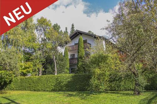 Ruhig gelegen und im Grünen! - INNING: GROSSES ANWESEN AUF IDYLLISCHEM HANGGRUNDSTÜCK