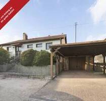 Bungalow mit Keller, Garten, Carport und Garage - Mehlbach