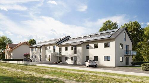 Ansicht Süd-Ost - Whg 04: Neubau-EG-Wohnung mit Garten in Mertloch - Ideal für Paare, Senioren & Investoren (Variante)