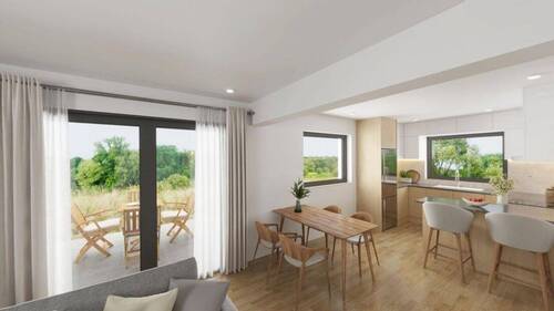 Esszimmer (KI Beispiel) - 3 Zimmer Etagenwohnung in Mertloch
