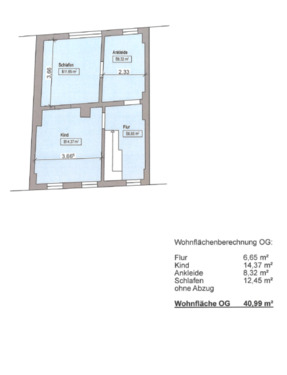 Obergeschoss - 