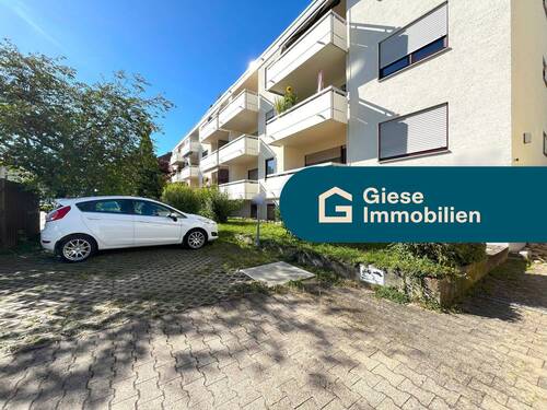 Titelbild mit Banner - Ankommen & Wohlfühlen, helle 2-Zi-Wohnung mit Balkon
