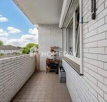 Gepflegte 3-Zimmer-Wohnung mit Südost-Loggia, Einbauküche und tollem Grundriss - Gladbeck Butendorf
